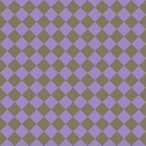 45/135 degree angle diagonal checkered chequered squares checker pattern checkers background, 35 pixel squares size, , Stonewall and Cold Purple checkers chequered checkered squares seamless tileable