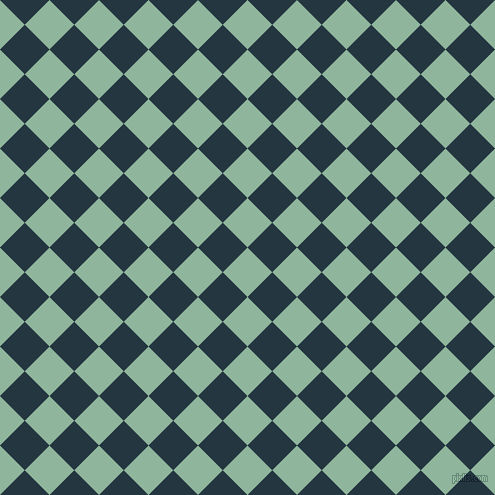 45/135 degree angle diagonal checkered chequered squares checker pattern checkers background, 35 pixel square size, , Summer Green and Elephant checkers chequered checkered squares seamless tileable