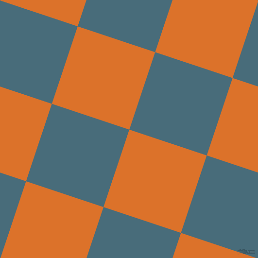 72/162 degree angle diagonal checkered chequered squares checker pattern checkers background, 168 pixel square size, , Tahiti Gold and Bismark checkers chequered checkered squares seamless tileable
