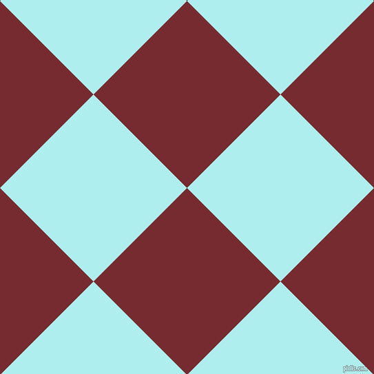 45/135 degree angle diagonal checkered chequered squares checker pattern checkers background, 192 pixel squares size, , Tamarillo and Pale Turquoise checkers chequered checkered squares seamless tileable