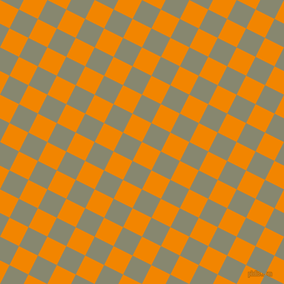 63/153 degree angle diagonal checkered chequered squares checker pattern checkers background, 31 pixel square size, , Tangerine and Schist checkers chequered checkered squares seamless tileable