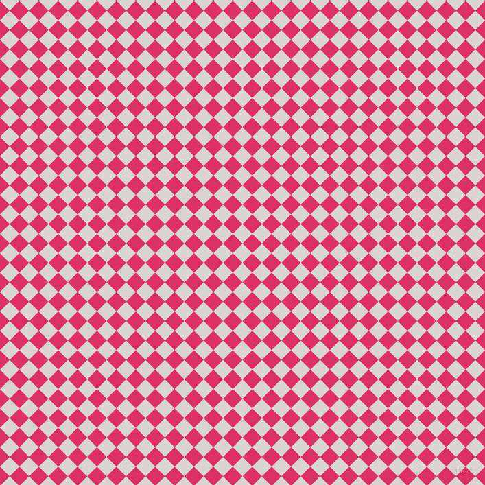 45/135 degree angle diagonal checkered chequered squares checker pattern checkers background, 20 pixel squares size, , Timberwolf and Cerise checkers chequered checkered squares seamless tileable