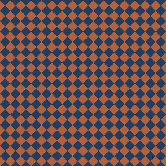 45/135 degree angle diagonal checkered chequered squares checker pattern checkers background, 24 pixel square size, , Tuscany and Catalina Blue checkers chequered checkered squares seamless tileable