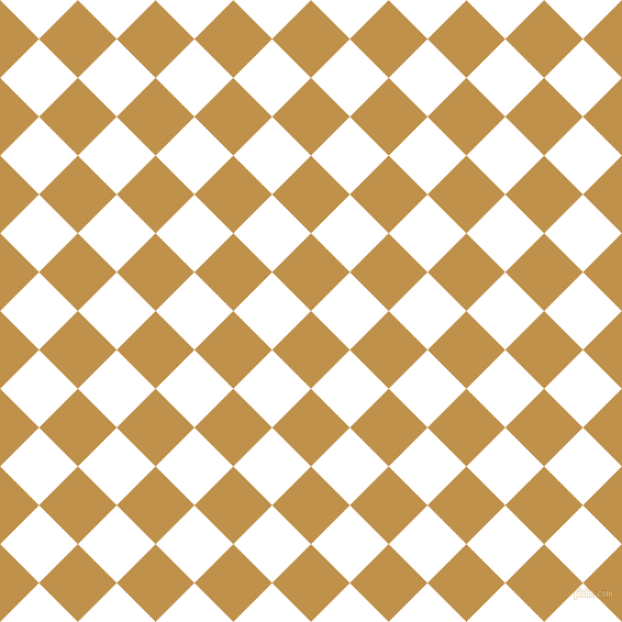 45/135 degree angle diagonal checkered chequered squares checker pattern checkers background, 50 pixel square size, Tussock and White checkers chequered checkered squares seamless tileable