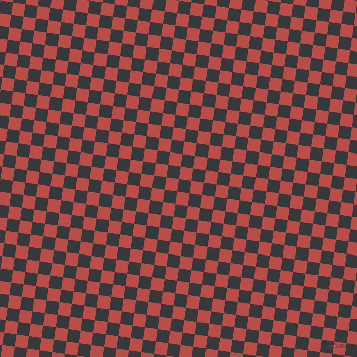 82/172 degree angle diagonal checkered chequered squares checker pattern checkers background, 25 pixel squares size, , Vulcan and Chestnut checkers chequered checkered squares seamless tileable