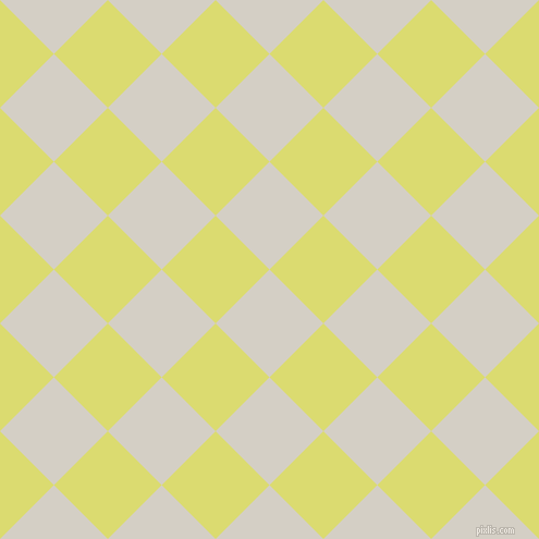 45/135 degree angle diagonal checkered chequered squares checker pattern checkers background, 70 pixel squares size, Westar and Goldenrod checkers chequered checkered squares seamless tileable
