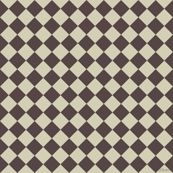 45/135 degree angle diagonal checkered chequered squares checker pattern checkers background, 40 pixel squares size, , Woody Brown and White Rock checkers chequered checkered squares seamless tileable