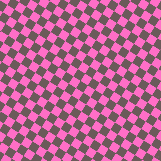 58/148 degree angle diagonal checkered chequered squares checker pattern checkers background, 29 pixel squares size, , Zambezi and Neon Pink checkers chequered checkered squares seamless tileable