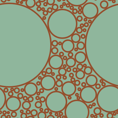 bubbles, circles, sponge, big, medium, small, 5 pixel line width, Alert Tan and Summer Green circles bubbles sponge soap seamless tileable