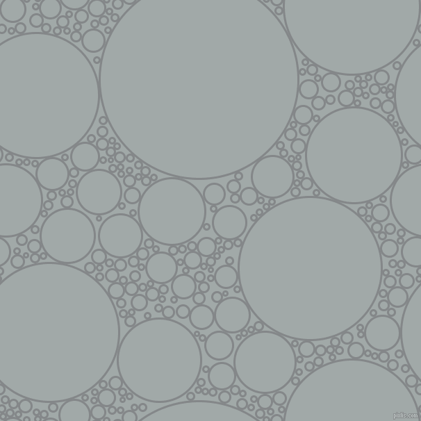 bubbles, circles, sponge, big, medium, small, 3 pixel line width, Aluminium and Hit Grey circles bubbles sponge soap seamless tileable