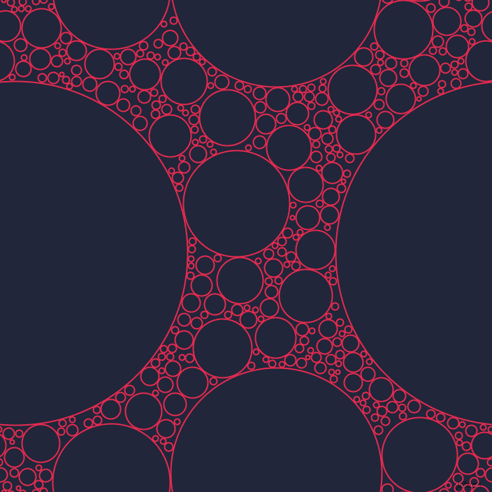 bubbles, circles, sponge, big, medium, small, 2 pixel line width, Amaranth and Midnight Express circles bubbles sponge soap seamless tileable