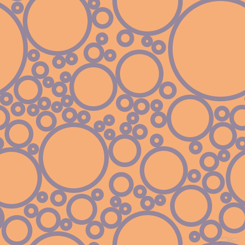 bubbles, circles, sponge, big, medium, small, 9 pixel line width, Amethyst Smoke and Tacao circles bubbles sponge soap seamless tileable