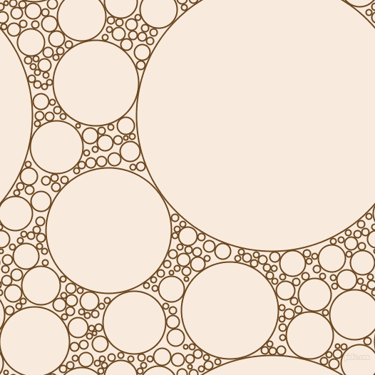 bubbles, circles, sponge, big, medium, small, 2 pixel line width, Antique Brass and Bridal Heath circles bubbles sponge soap seamless tileable
