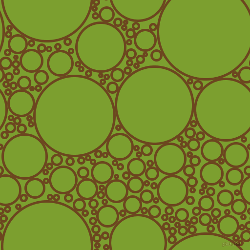 bubbles, circles, sponge, big, medium, small, 5 pixel line width, Antique Brass and Sushi circles bubbles sponge soap seamless tileable