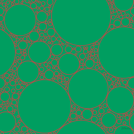 bubbles, circles, sponge, big, medium, small, 3 pixel line width, Apple Blossom and Shamrock Green circles bubbles sponge soap seamless tileable