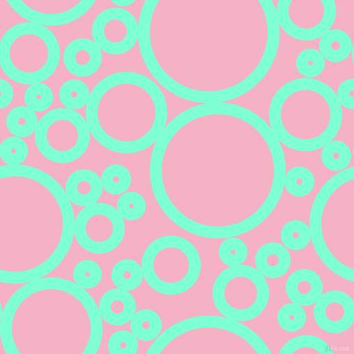 bubbles, circles, sponge, big, medium, small, 17 pixel line widthAquamarine and Cupid circles bubbles sponge soap seamless tileable
