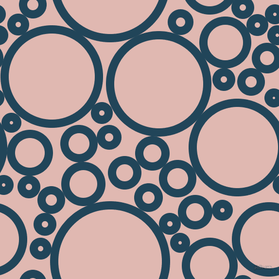 bubbles, circles, sponge, big, medium, small, 17 pixel line width, Astronaut Blue and Cavern Pink circles bubbles sponge soap seamless tileable