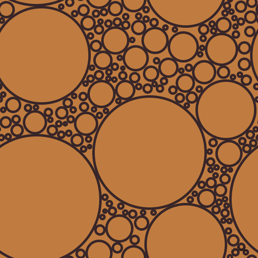 bubbles, circles, sponge, big, medium, small, 5 pixel line width, Aubergine and Brandy Punch circles bubbles sponge soap seamless tileable