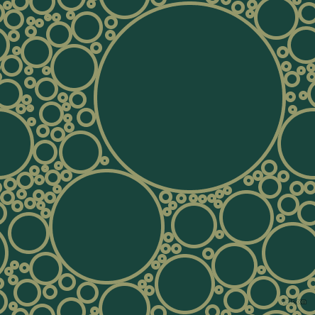bubbles, circles, sponge, big, medium, small, 5 pixel line width, Avocado and Deep Teal circles bubbles sponge soap seamless tileable