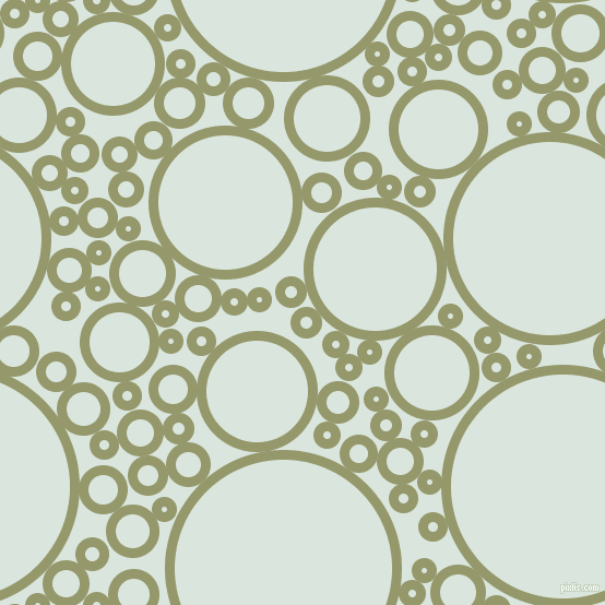 bubbles, circles, sponge, big, medium, small, 9 pixel line width, Avocado and Swans Down circles bubbles sponge soap seamless tileable
