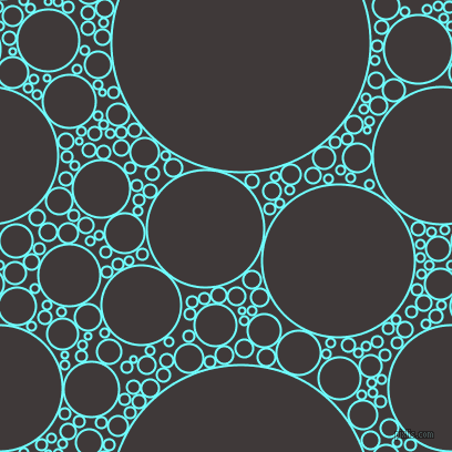 bubbles, circles, sponge, big, medium, small, 2 pixel line width, Baby Blue and Eclipse circles bubbles sponge soap seamless tileable