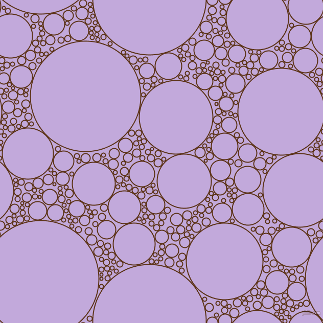 bubbles, circles, sponge, big, medium, small, 2 pixel line width, Baker