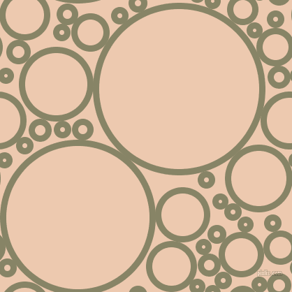 bubbles, circles, sponge, big, medium, small, 9 pixel line width, Bandicoot and Desert Sand circles bubbles sponge soap seamless tileable
