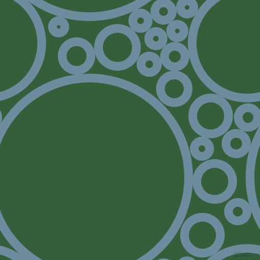 bubbles, circles, sponge, big, medium, small, 17 pixel line width, Bermuda Grey and Hunter Green circles bubbles sponge soap seamless tileable