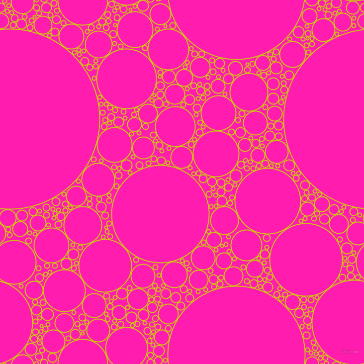 bubbles, circles, sponge, big, medium, small, 2 pixel line width, Bird Flower and Spicy Pink circles bubbles sponge soap seamless tileable