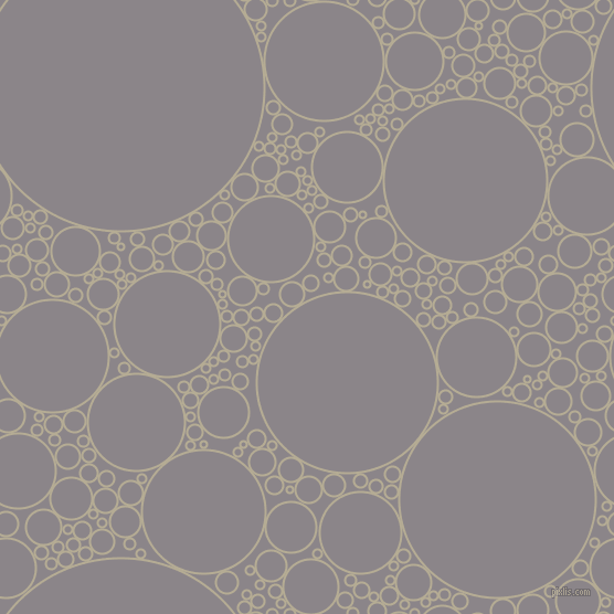 bubbles, circles, sponge, big, medium, small, 2 pixel line width, Bison Hide and Taupe Grey circles bubbles sponge soap seamless tileable