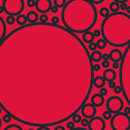 bubbles, circles, sponge, big, medium, small, 9 pixel line width, Black Pearl and Crimson circles bubbles sponge soap seamless tileable