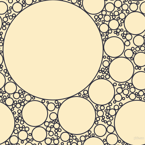 bubbles, circles, sponge, big, medium, small, 3 pixel line width, Black Rock and Oasis circles bubbles sponge soap seamless tileable