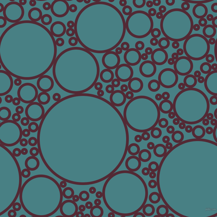bubbles, circles, sponge, big, medium, small, 9 pixel line width, Black Rose and Paradiso circles bubbles sponge soap seamless tileable