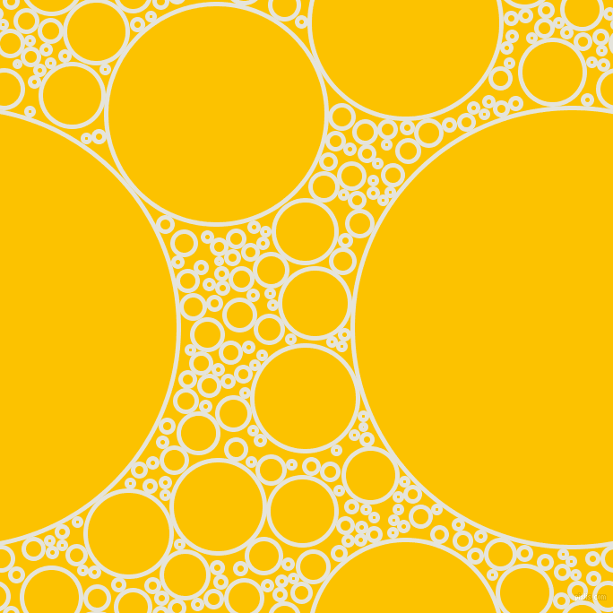 bubbles, circles, sponge, big, medium, small, 5 pixel line width, Black White and Golden Poppy circles bubbles sponge soap seamless tileable