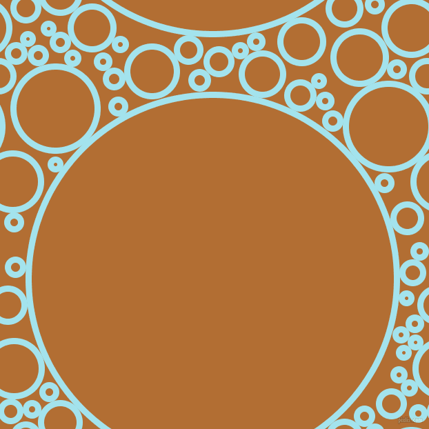 bubbles, circles, sponge, big, medium, small, 9 pixel line width, Blizzard Blue and Reno Sand circles bubbles sponge soap seamless tileable