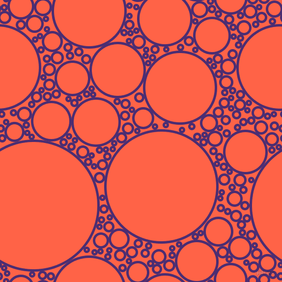 bubbles, circles, sponge, big, medium, small, 5 pixel line width, Blue Diamond and Tomato circles bubbles sponge soap seamless tileable