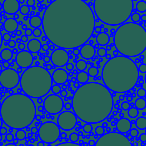 bubbles, circles, sponge, big, medium, small, 5 pixel line width, Blue and Eden circles bubbles sponge soap seamless tileable