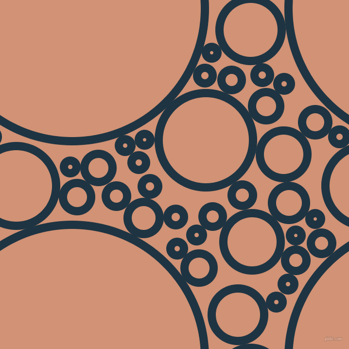 bubbles, circles, sponge, big, medium, small, 17 pixel line width, Blue Whale and Feldspar circles bubbles sponge soap seamless tileable