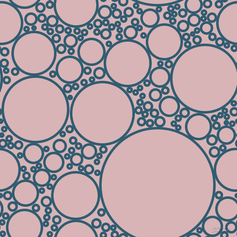 bubbles, circles, sponge, big, medium, small, 5 pixel line width, Blumine and Pink Flare circles bubbles sponge soap seamless tileable