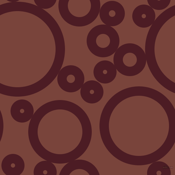 bubbles, circles, sponge, big, medium, small, 33 pixel line width, Bordeaux and Bole circles bubbles sponge soap seamless tileable