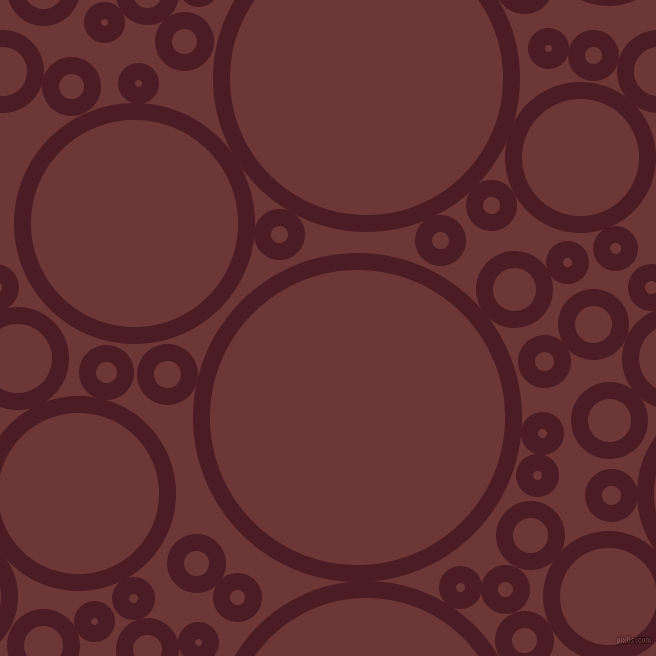 bubbles, circles, sponge, big, medium, small, 17 pixel line width, Bordeaux and Sanguine Brown circles bubbles sponge soap seamless tileable