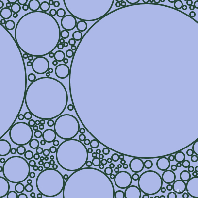 bubbles, circles, sponge, big, medium, small, 3 pixel line width, Bottle Green and Perano circles bubbles sponge soap seamless tileable
