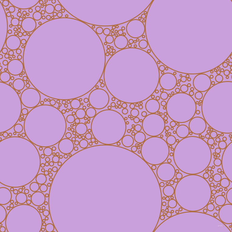 bubbles, circles, sponge, big, medium, small, 3 pixel line width, Bourbon and Wisteria circles bubbles sponge soap seamless tileable