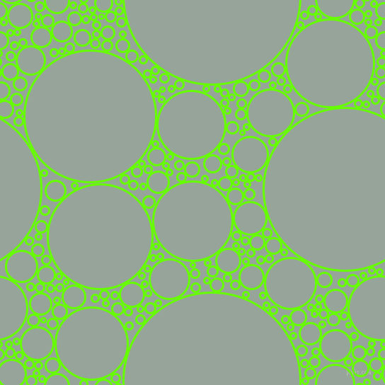 bubbles, circles, sponge, big, medium, small, 3 pixel line width, Bright Green and Edward circles bubbles sponge soap seamless tileable
