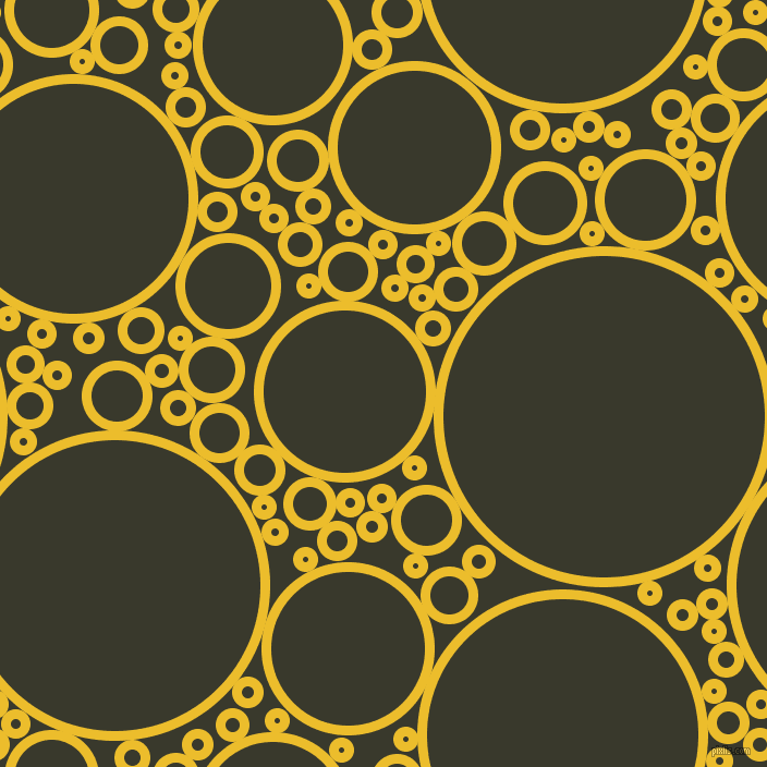 bubbles, circles, sponge, big, medium, small, 9 pixel line width, Bright Sun and El Paso circles bubbles sponge soap seamless tileable
