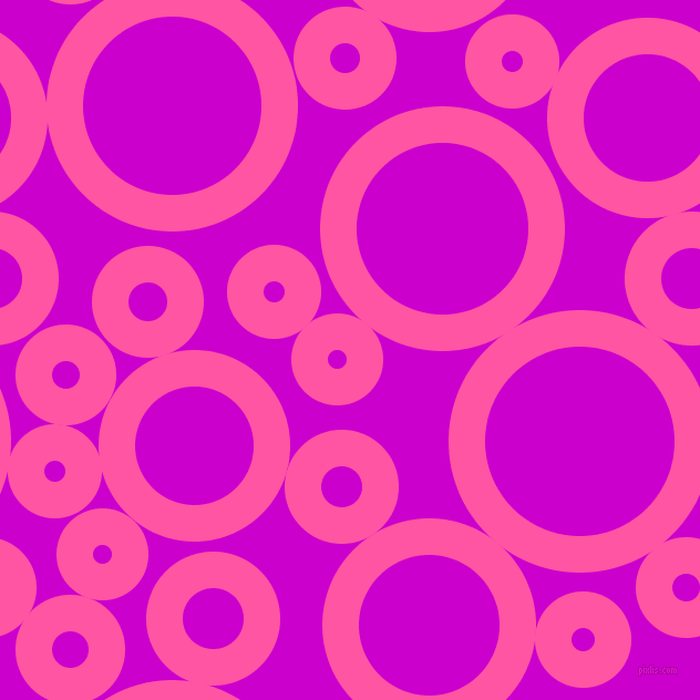 bubbles, circles, sponge, big, medium, small, 33 pixel line width, Brilliant Rose and Deep Magenta circles bubbles sponge soap seamless tileable