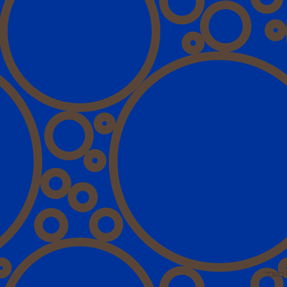 bubbles, circles, sponge, big, medium, small, 17 pixel line width, Brown Derby and Smalt circles bubbles sponge soap seamless tileable