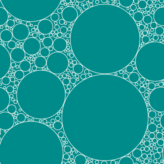 bubbles, circles, sponge, big, medium, small, 2 pixel line width, Bubbles and Dark Cyan circles bubbles sponge soap seamless tileable