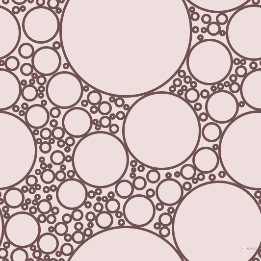 bubbles, circles, sponge, big, medium, small, 5 pixel line width, Buccaneer and Soft Peach circles bubbles sponge soap seamless tileable
