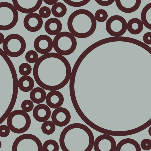 bubbles, circles, sponge, big, medium, small, 17 pixel line width, Bulgarian Rose and Periglacial Blue circles bubbles sponge soap seamless tileable